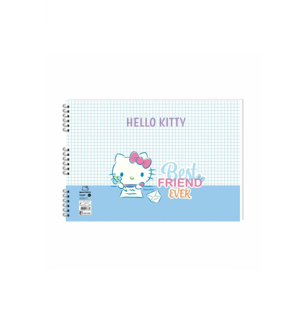 Keskin Color  Hello Kitty 25*35 15 Yp. Spiralli Resim Defteri 300215-08