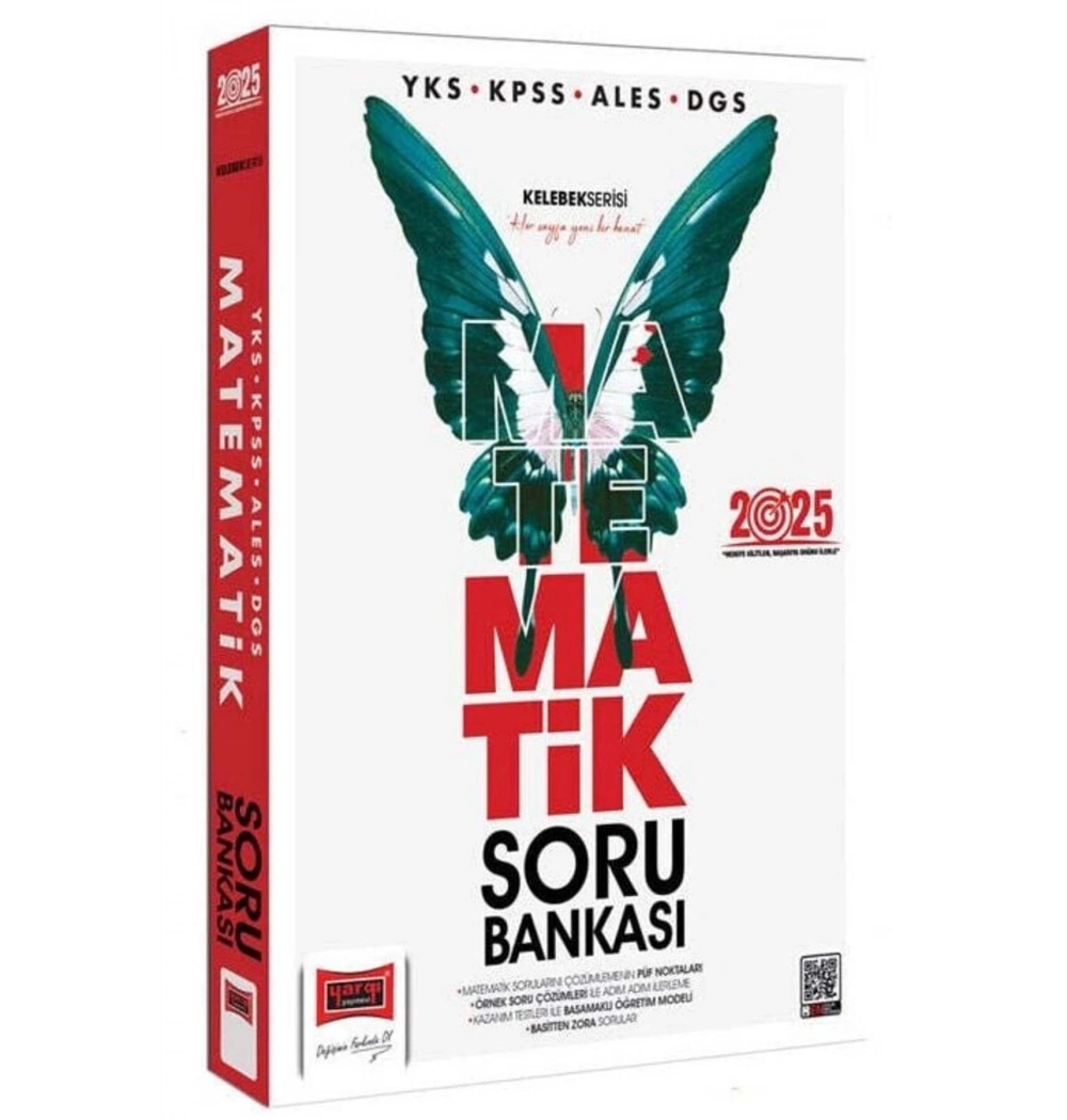 Yargı 2025 Kpss Ales Dgs Matematik Soru Bankası  Kelebek Seri