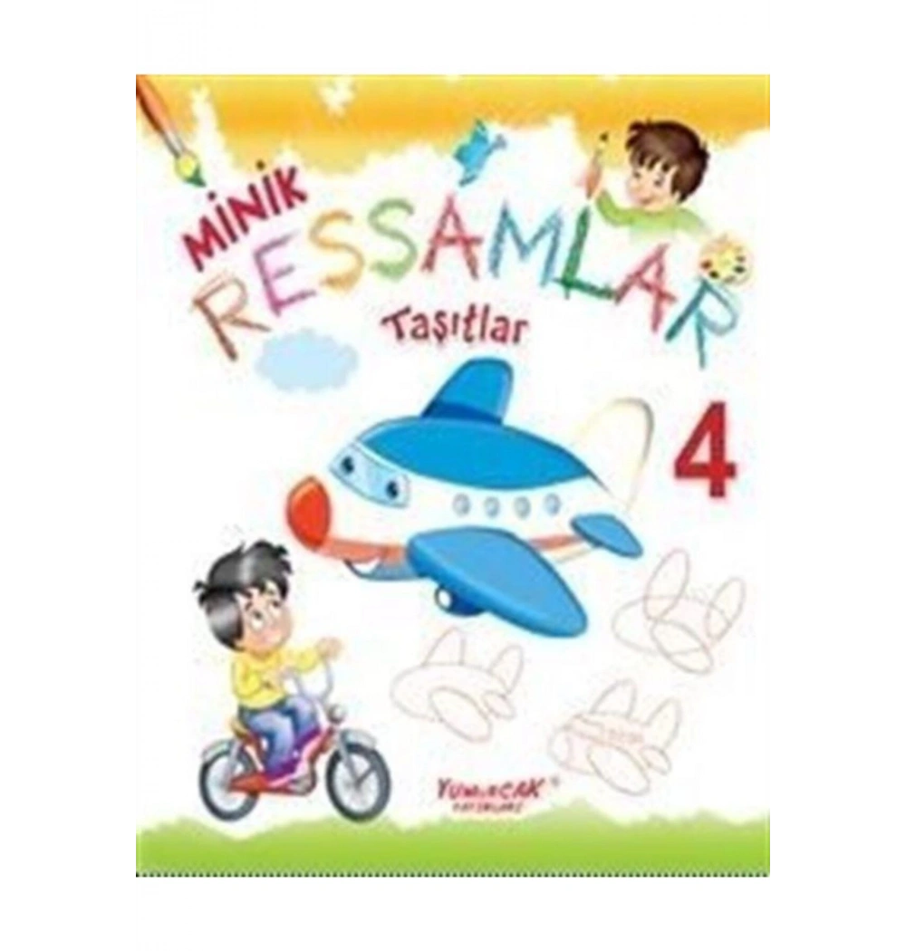 Minik Ressamlar 4  Kitap Set Yumurcak Yayın