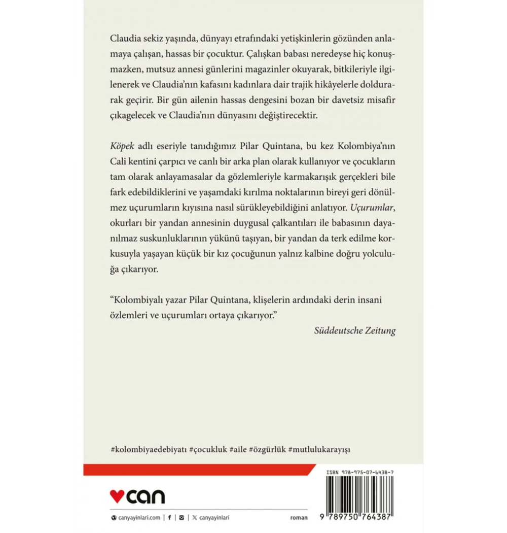 Uçurumlar Pılar Quıntana Can Yayın