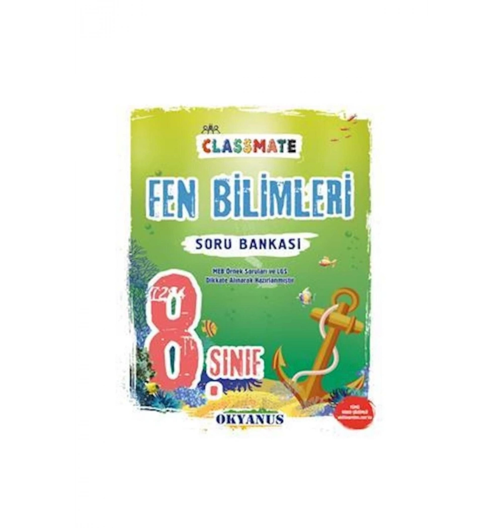 Okyanus 8.Sınıf Fen Bilimleri Clasmate Soru Bankası