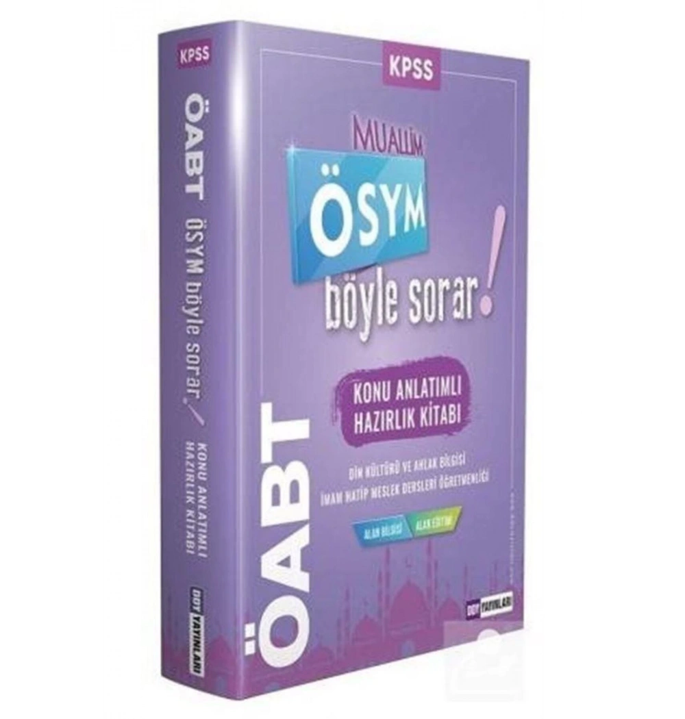 Öabt Din Kültürü Öğretmenliği Muallim Konu Anlatım Soru Bankası Ddy Yayın