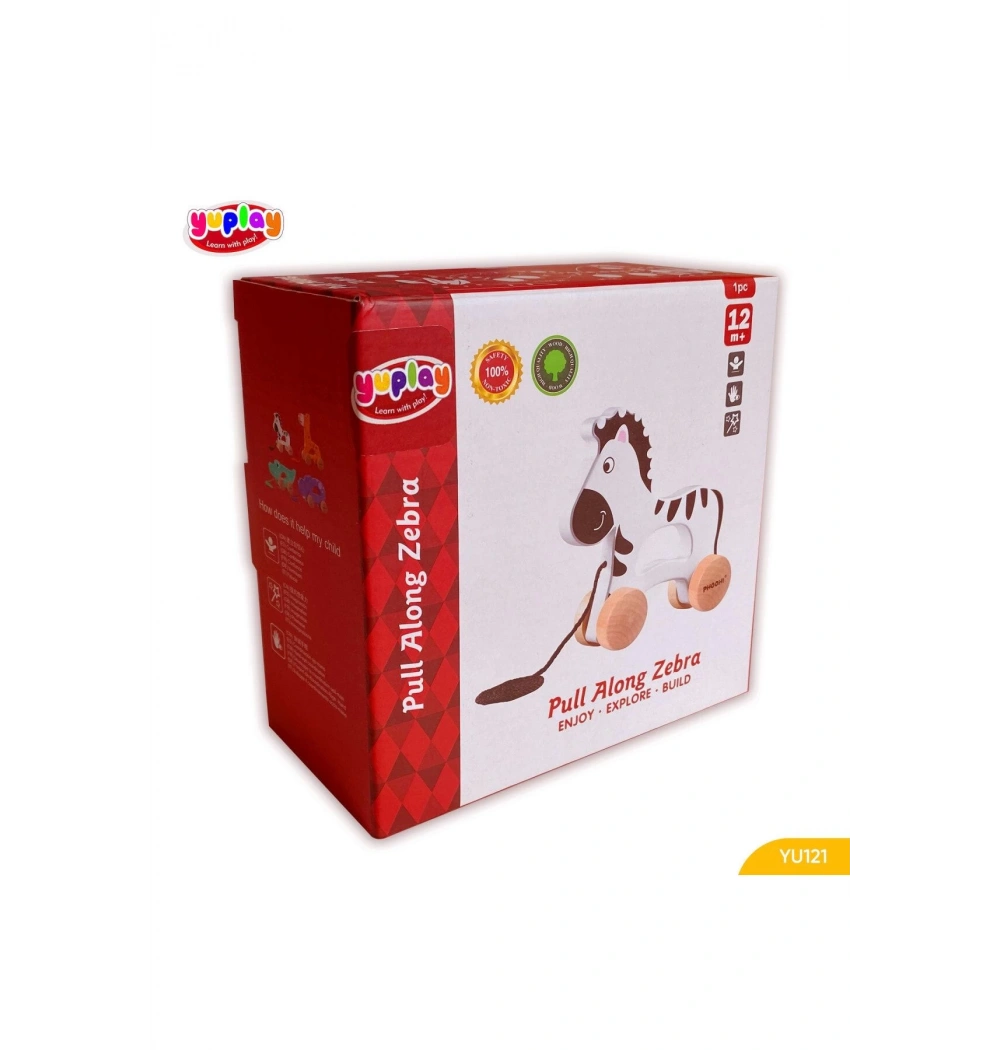 Yuplay Zebra Araba 1+ Yaş Tek  Parça Yu121