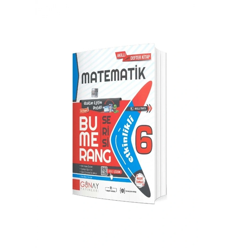 Günay 6.Sınıf  Bumerang Serisi Etkinlikli Matematik