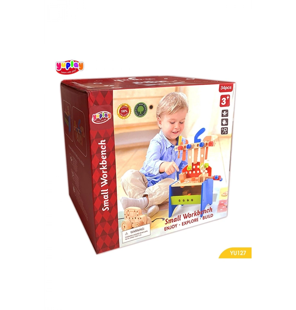 Yuplay Küçük İş Tezgahı 3+ Yaş Tek 0-50  Parça Yu127