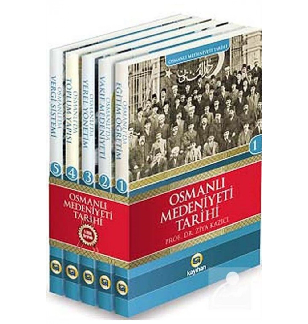Osmanlı Medeniyeti Tarihi 5 Kitap Set Kayıhan Yayın