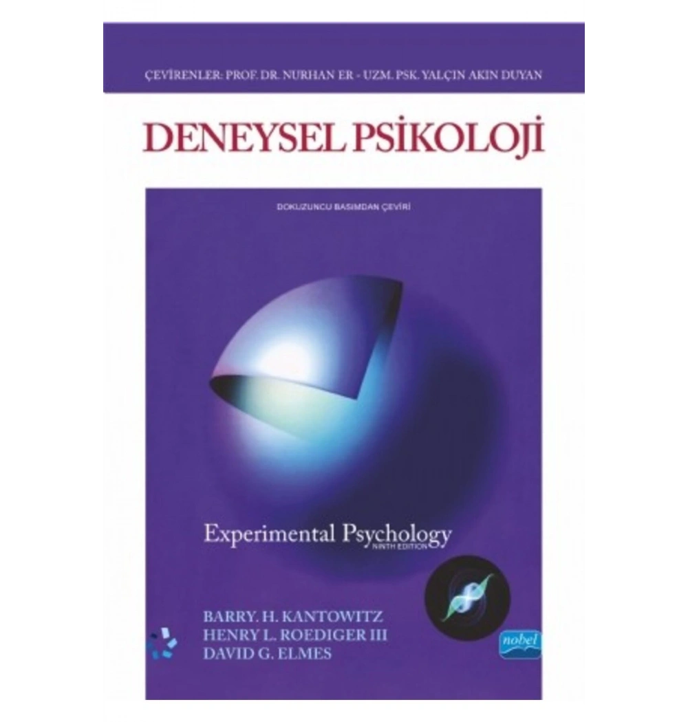 Deneysel Psikoloji  Nurhan Er  Nobel