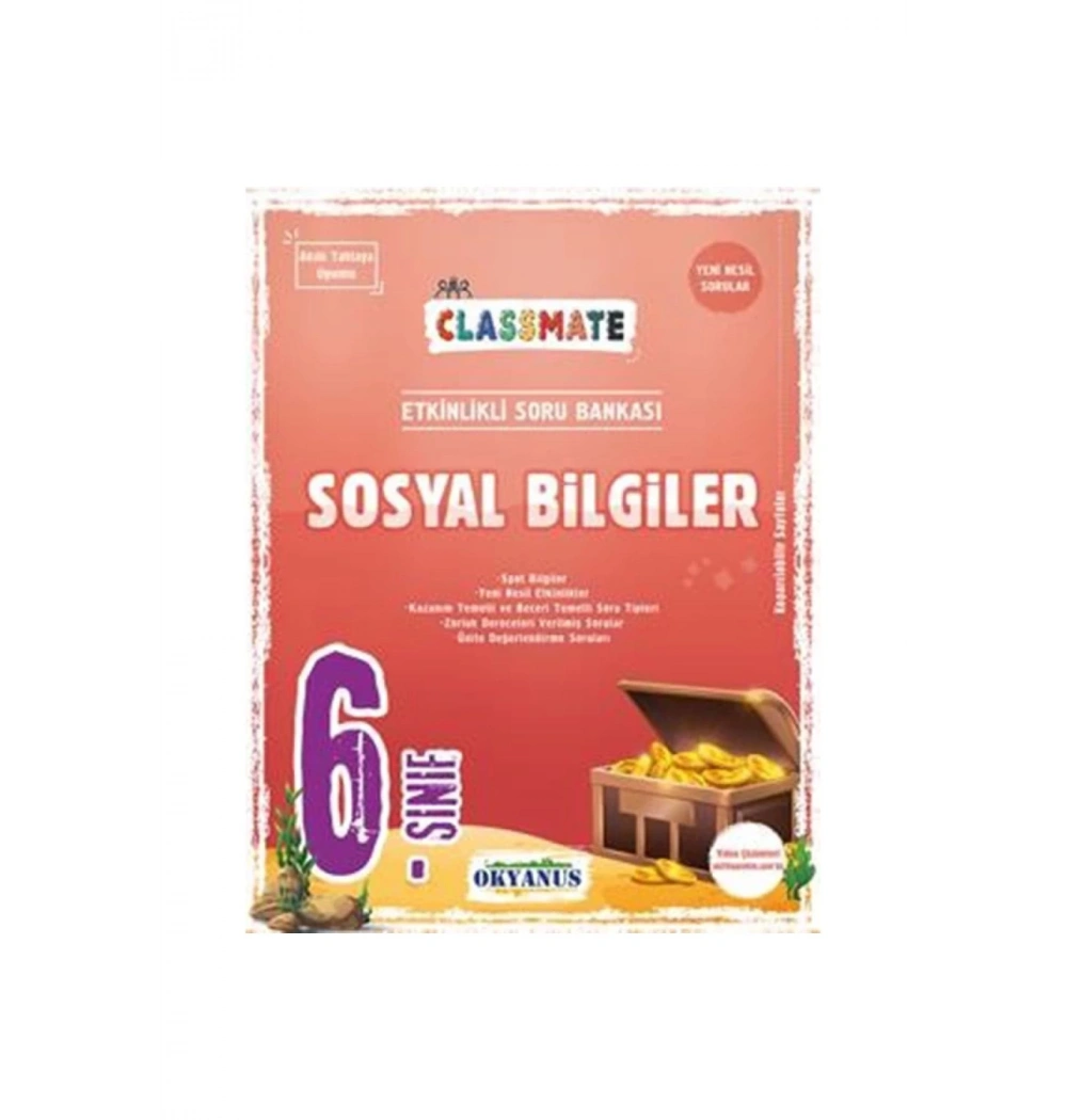 Okyanus 6.Sınıf Sosyal Bilgiler Soru Bankası Classmate