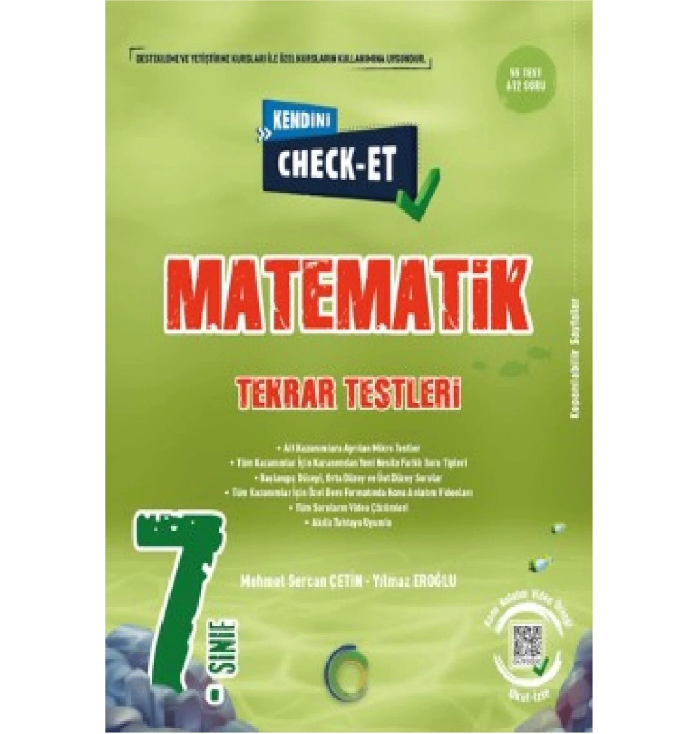 Okyanus 7.Sınıf Matematik Tekrar Testleri