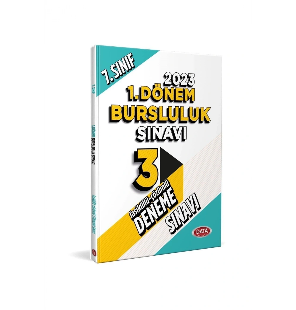 Data 7.Sınıf 1.Dönem Bursluluk Sınavı 3 Çözümlü Deneme