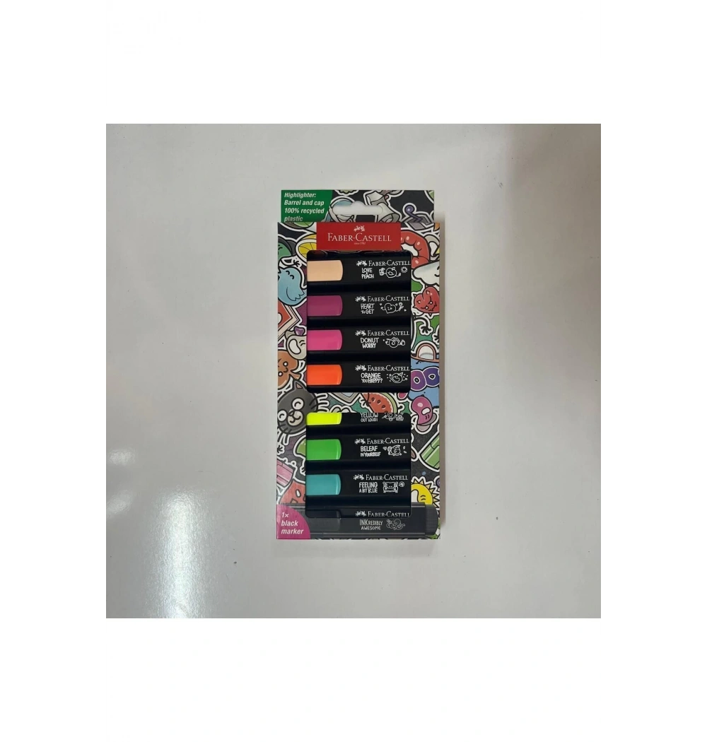 Faber Castell Fosforlu Kalem Graffiti Textliner 46 8X 5030254692000