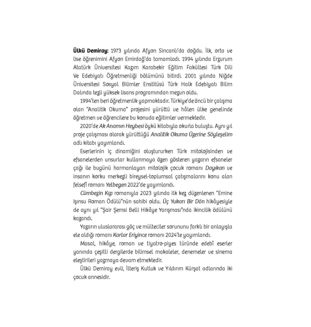 Taşmaka Masalları Ötüken