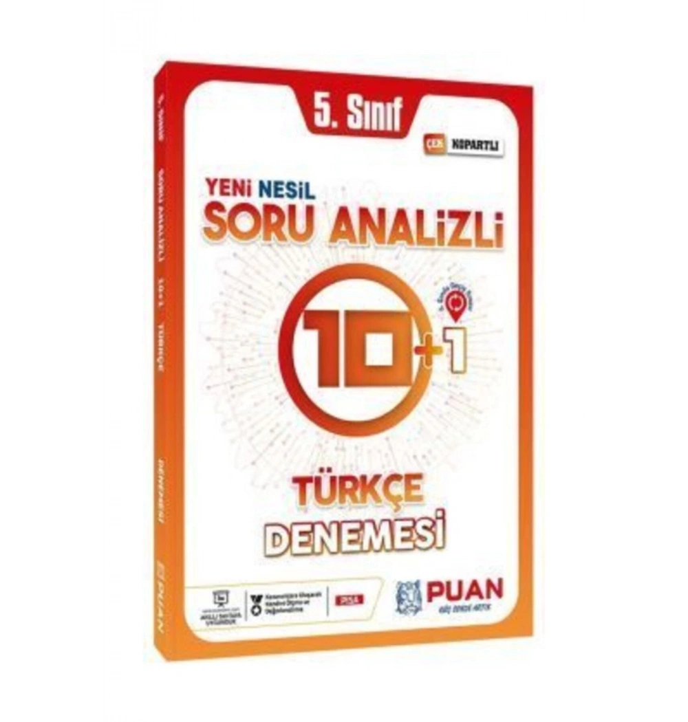 Puan 5.Sınıf Türkçe Denemesi 10+1 Soru Analizli