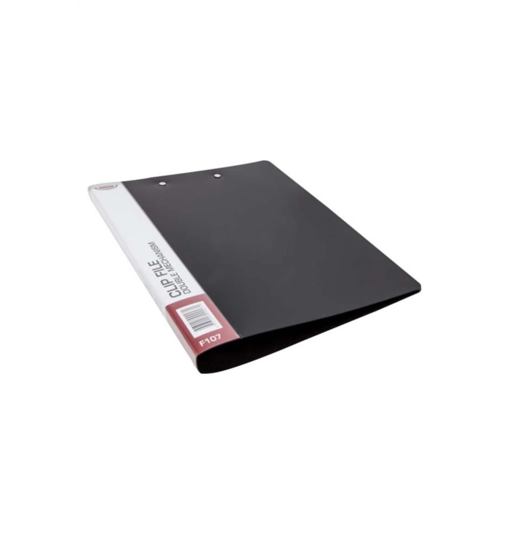 Noki Sıkıştırmalı Dosya Çift Mekanizma Mat Siyah Kod:F107-190