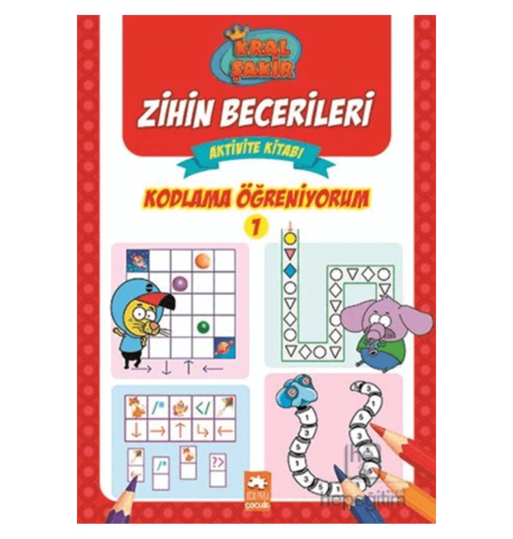 Kral Şakir Zihin Becerileri Kodlama Öğreniyorum 1