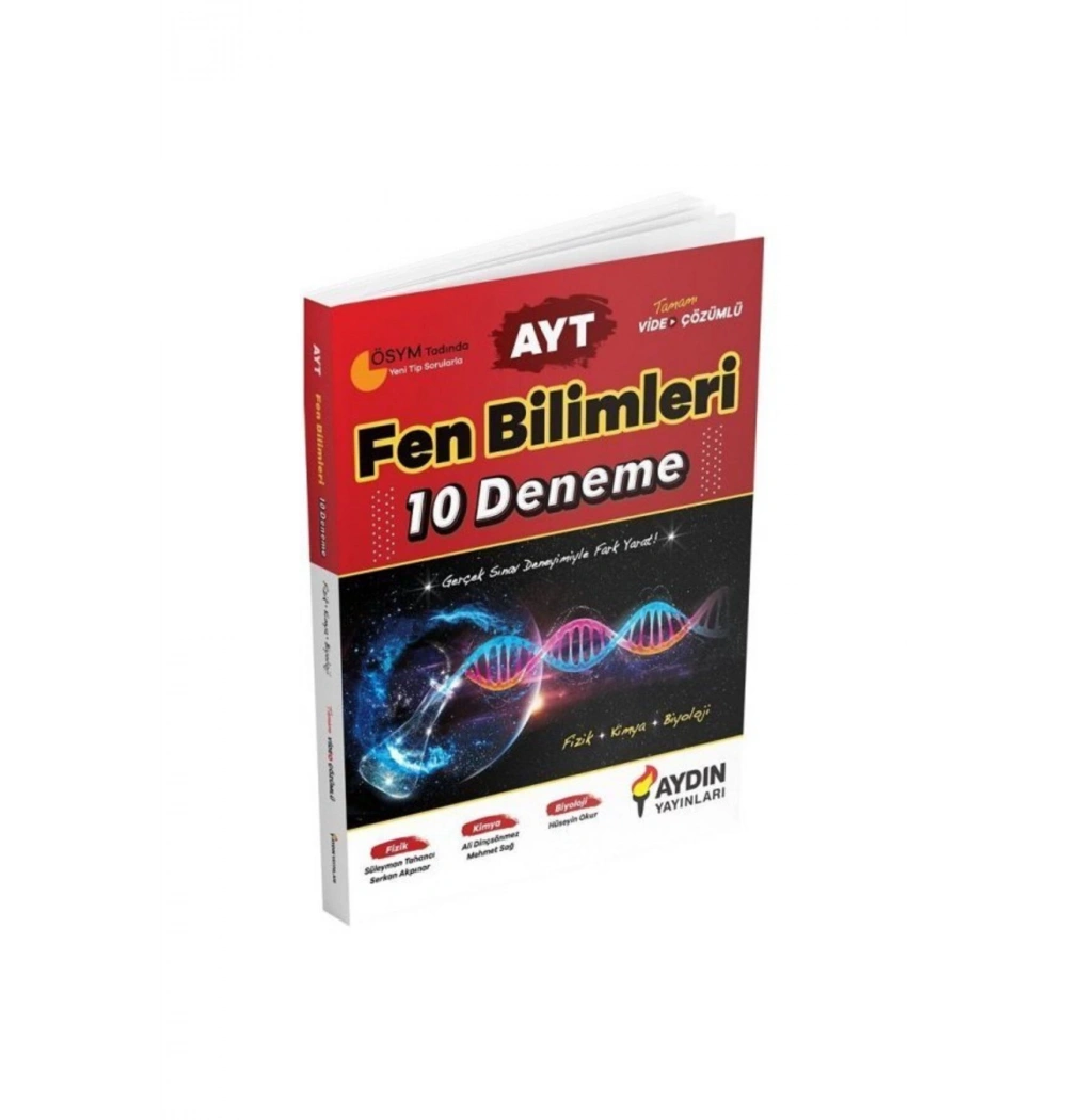 Aydın Ayt Fen Bilimleri 10 Deneme