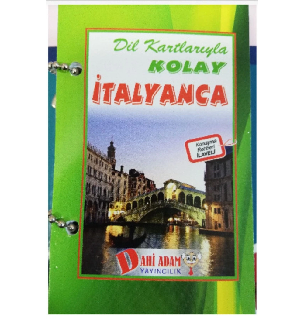 Kolay İtalyanca Dil Kartı   Dahiadam
