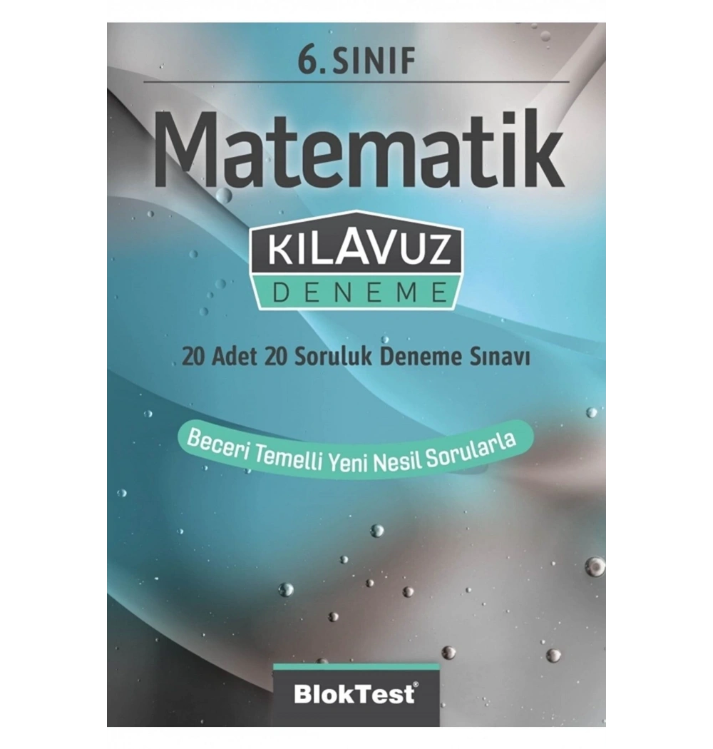 Bloktest 6.Sınıf Matematik Kılavuz Deneme
