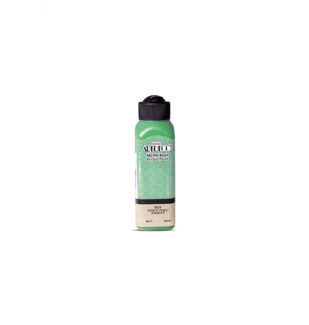 Lisans Artdeco Akrilik Boya 140 Ml Yonca Yeşil Lv-Y-070R-3023