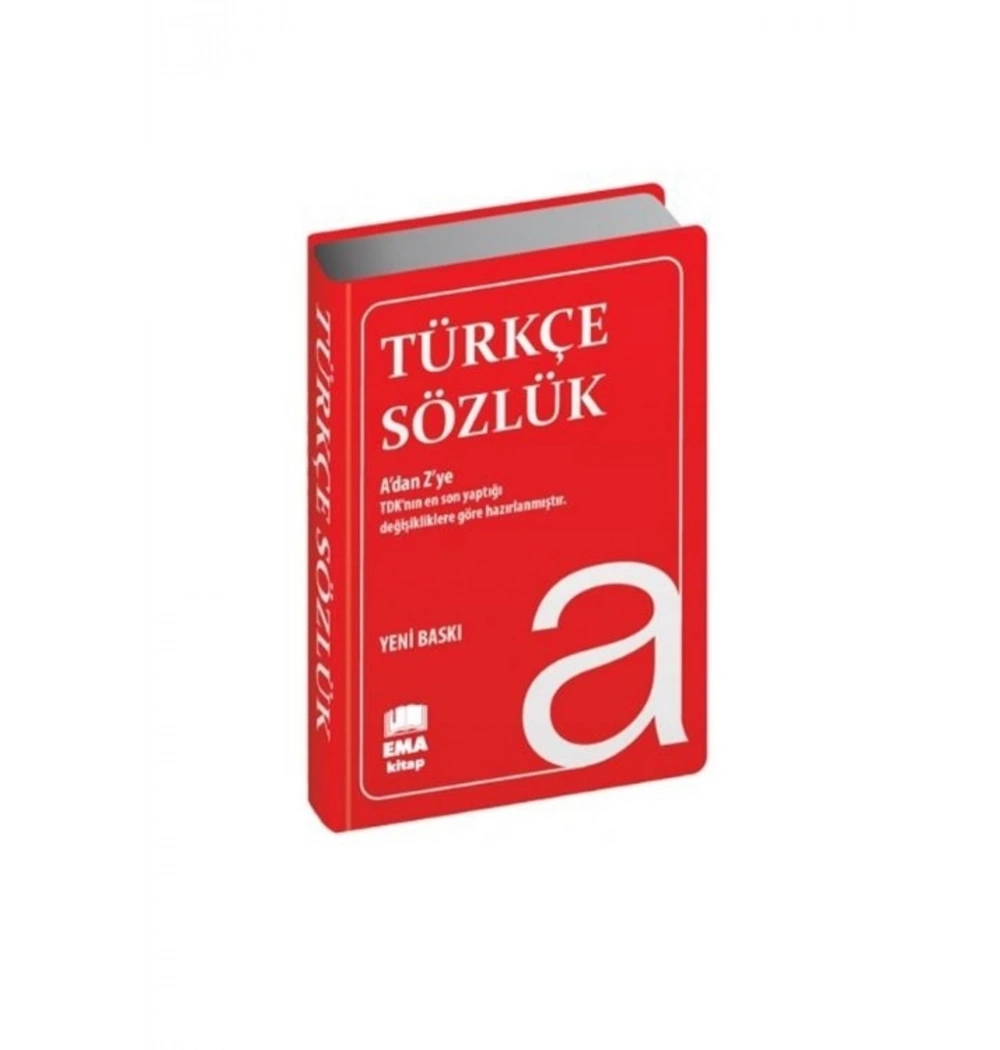 Türkçe Sözlük Cep Boy Plastik Kapak   Ema Kitap