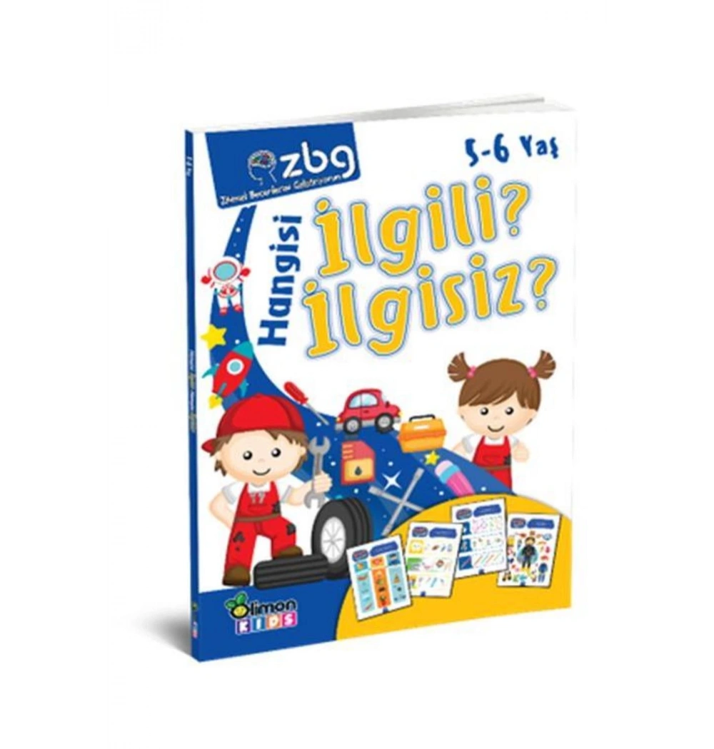 Hangisi İlgili İlgisiz 5-6 Yaş  Limon Kıds