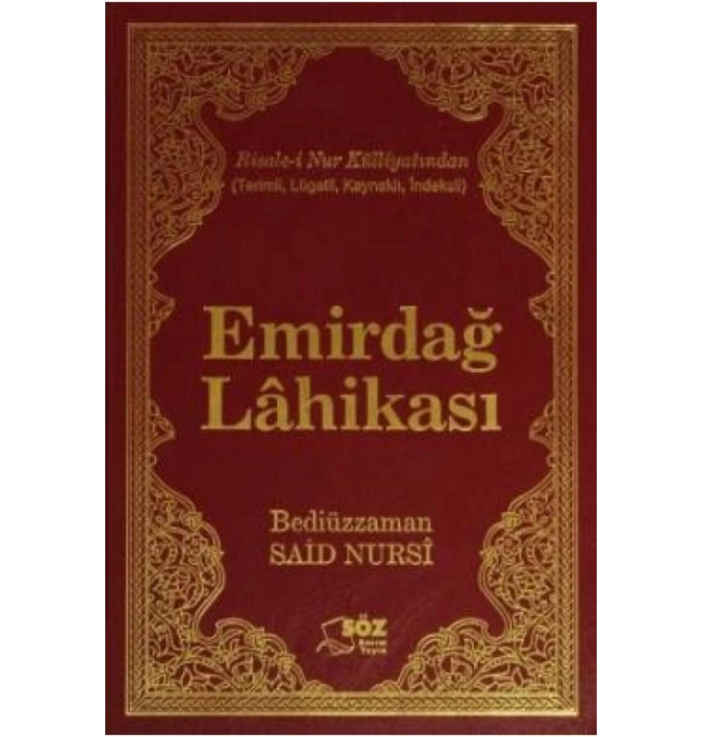 Emirdağ Lahikası Büyük Boy Söz Basım