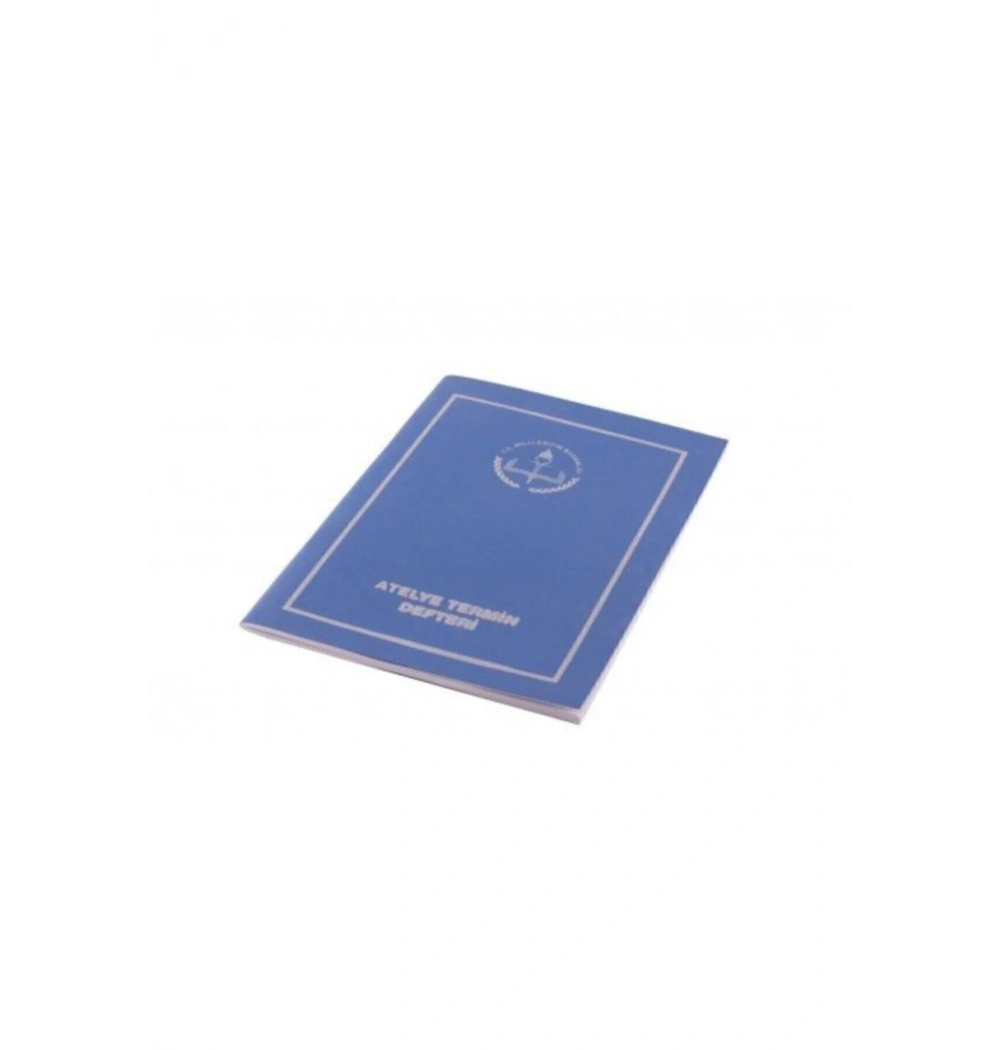 Gülpaş Atölye Termin Defteri 40 Yp Plastik Kapak