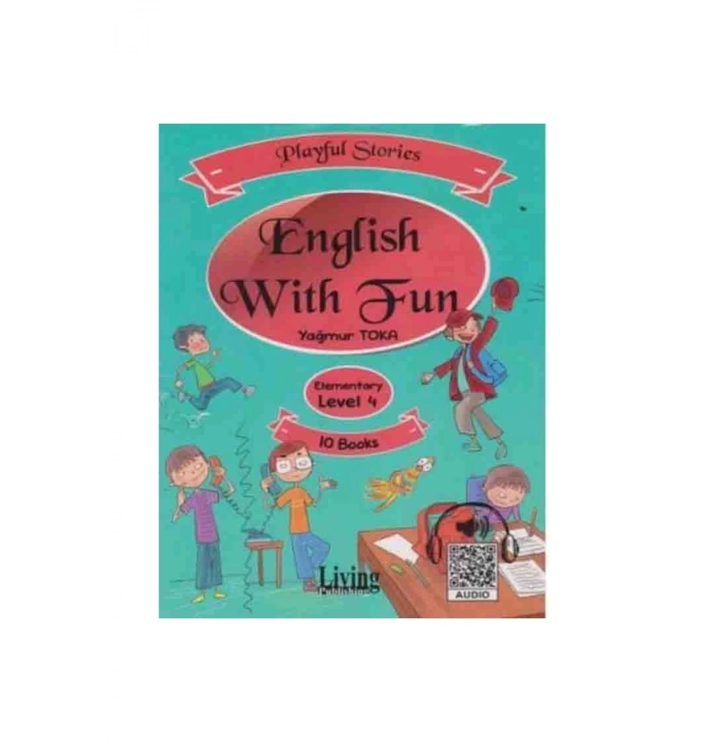 English With Fun Level 4   10  Kitap  Living