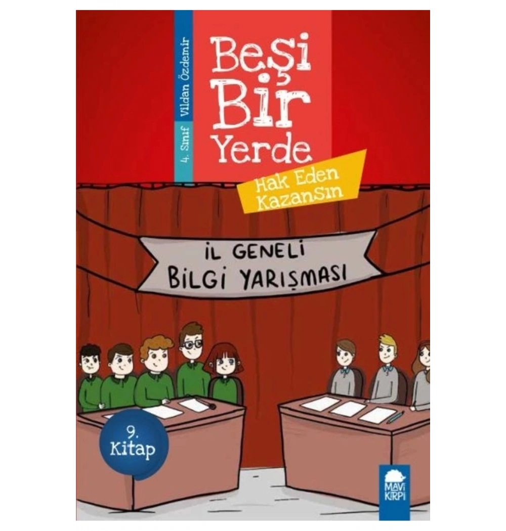 Beşi Bir Yerde 9. Kitap Hak Eden Kazansın  Mavi Kirpi