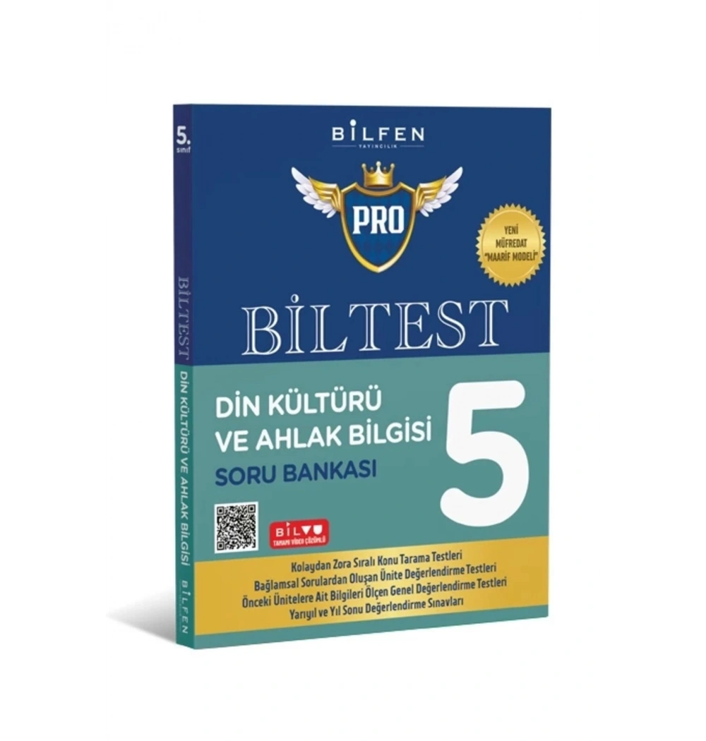 Bilfen 5.Sınıf Pro Biltest Din Kültürü Ahlak Bilgisi Soru Bankası