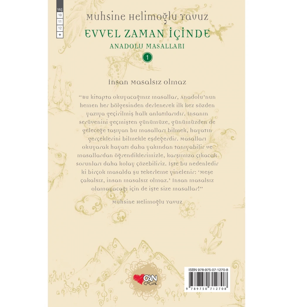 Anadolu Masalları-1-Evvel Zaman İçinde / M.H.Yavuz Can Yay.