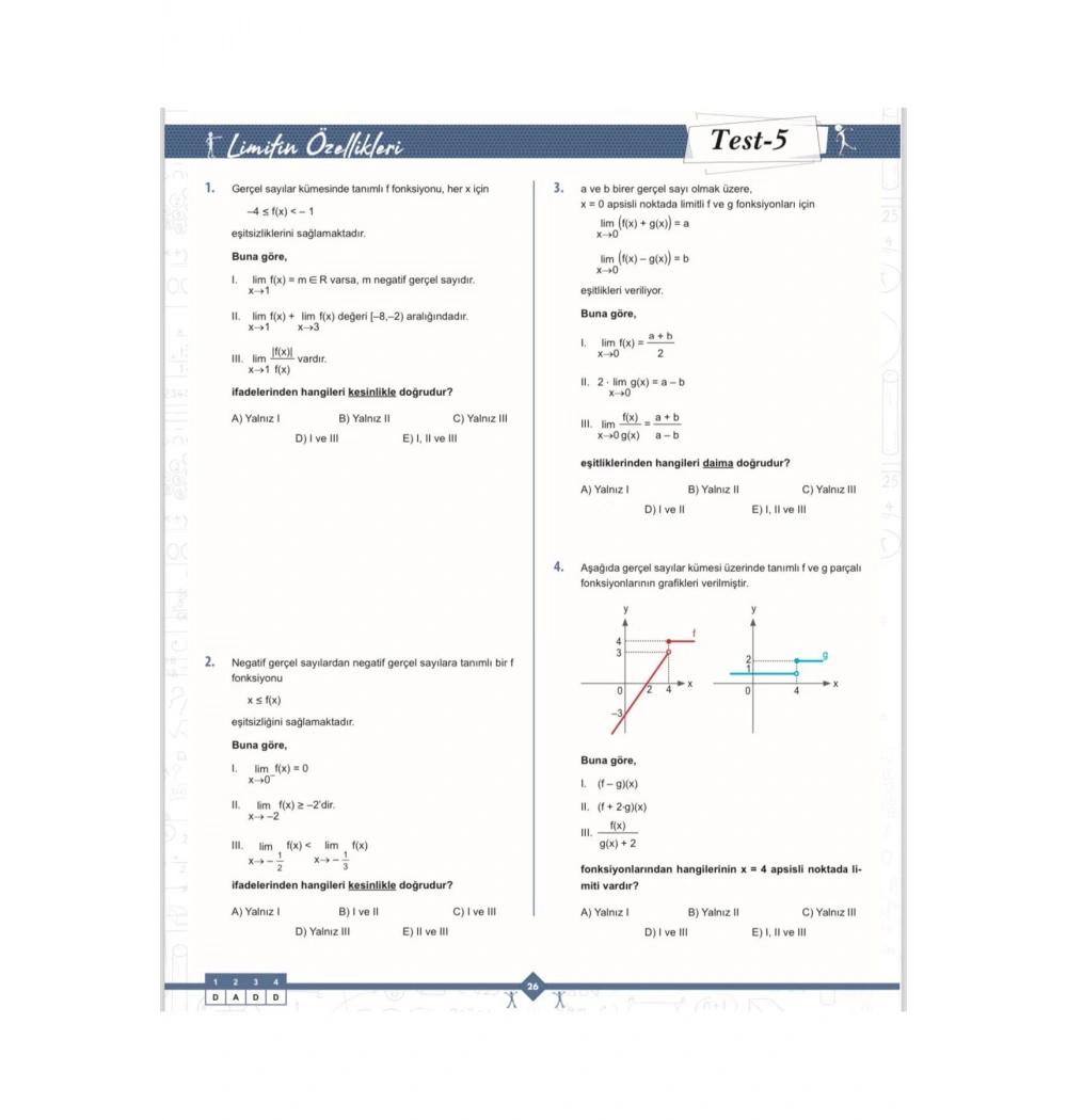 Ayt Limit Matematik Fasikülleri  Barış Yayın