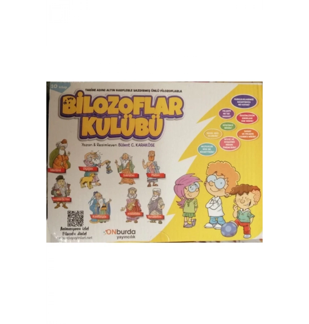 Onburda 3.Sınıf Bilozoflar Kulübü 10 Kitap Set