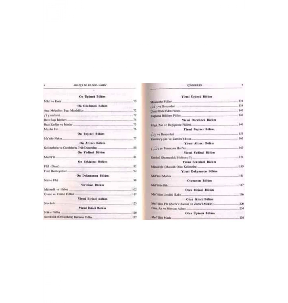 Arapça Dilbilgisi Nahiv / M.Meral Çörtü-  İfav