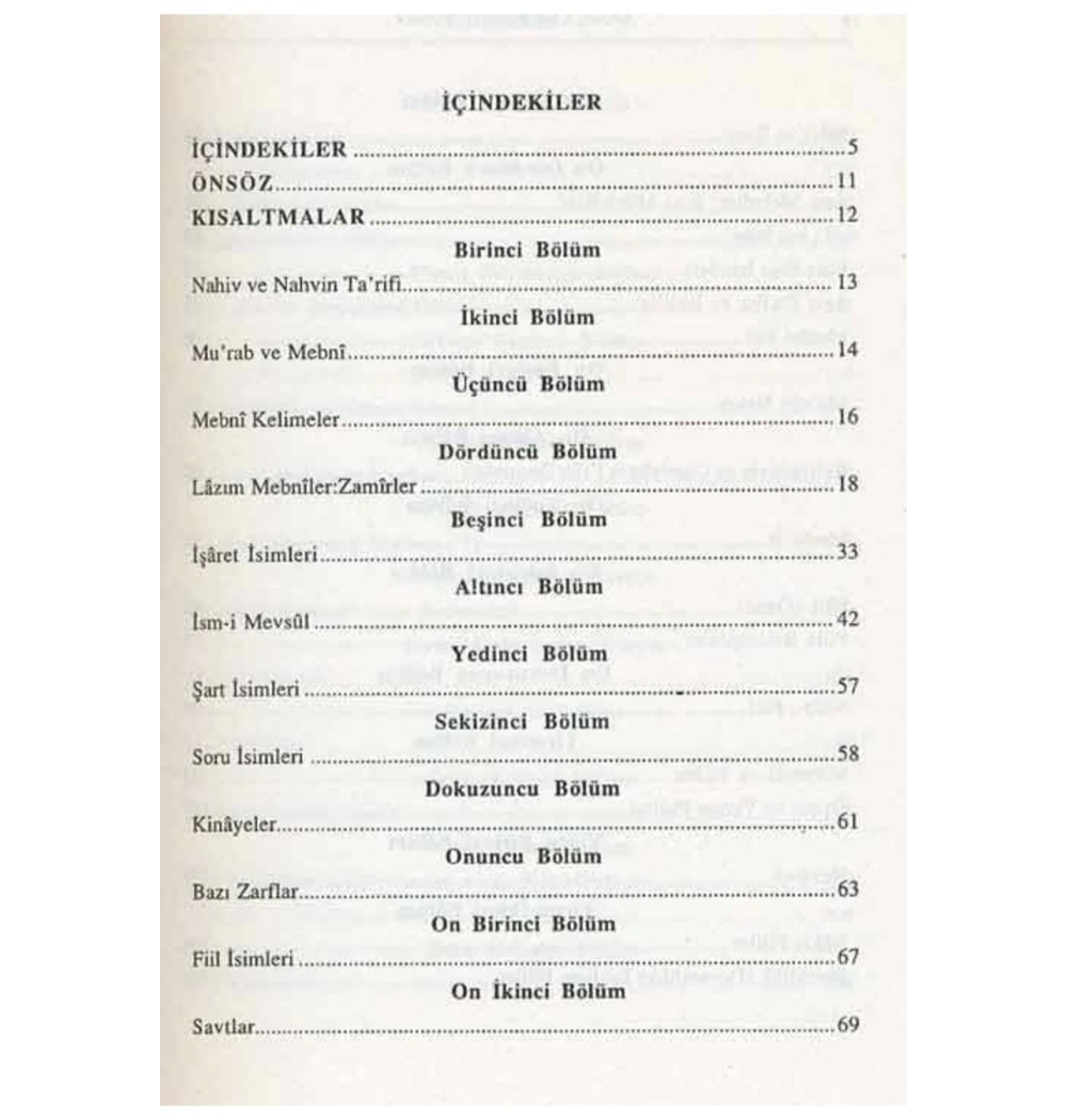 Arapça Dilbilgisi Nahiv / M.Meral Çörtü-  İfav
