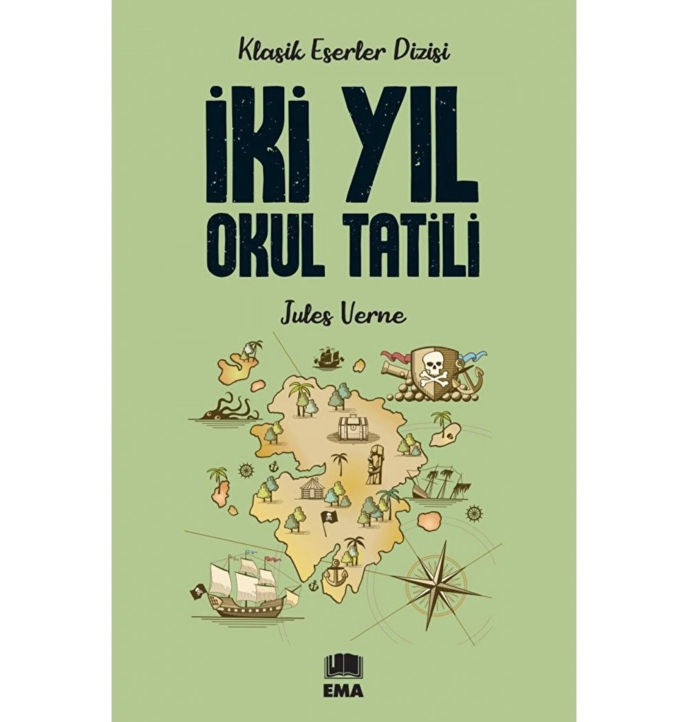 İki Yıl Okul Tatili Ema Kitap
