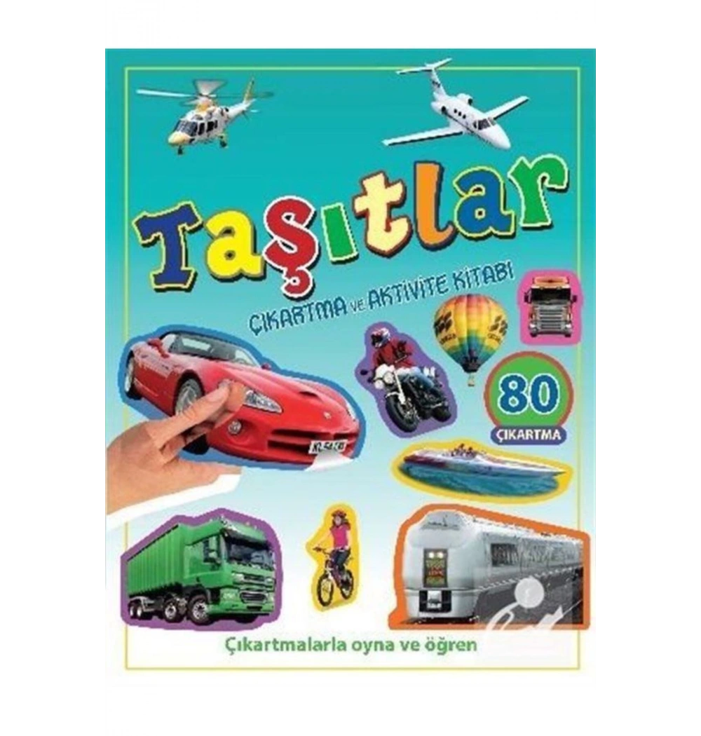 Taşitlar Çikartma Ve Aktivite Kitabı
