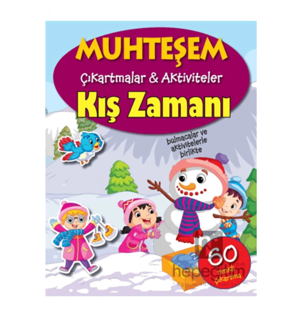 Muhteşem Çikartmalar Aktiviteler Kş Zamani Parıltı