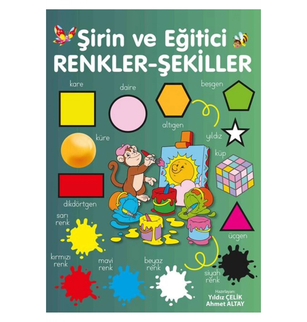 Şirin Ve Eğitici Renkler Şekiller Parıltı