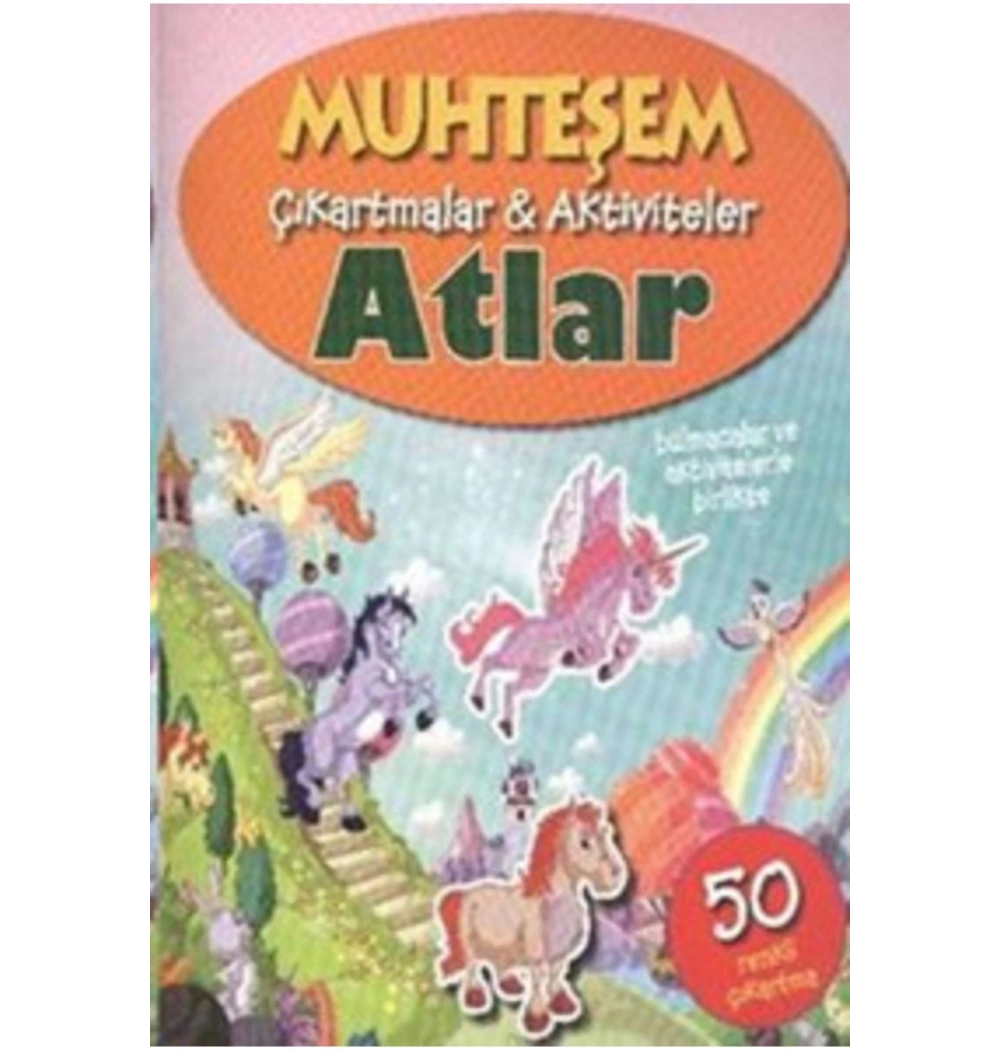 Muhteşem Çikartmalar Aktiviteler Atlar Parıltı