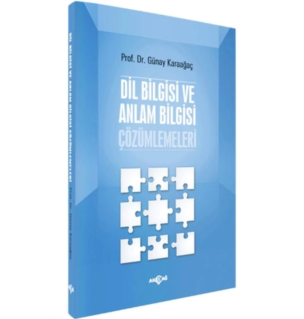 Dilbilgisi Ve Anlam Bilgisi Çözümlemeleri Akçağ