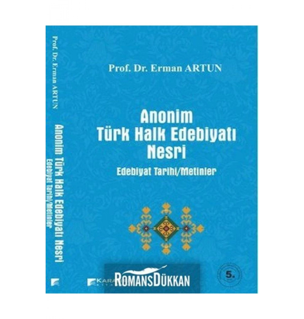 Anonim Türk Halk Edebiyatı Nesri Karahan