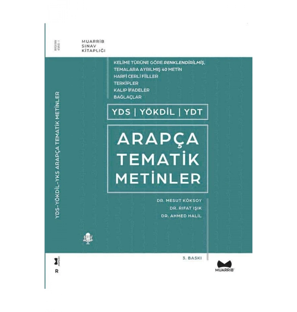 Arapça Yds Yökdil Tematik Metinler  Dr.Mesut Köksoy  Muarrib Yayın