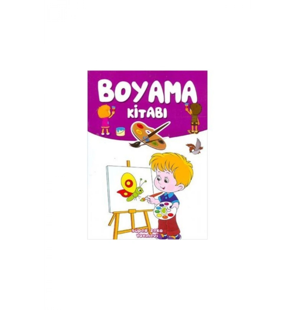 Boyama Kitabı    Süper Zeka Yayınevi