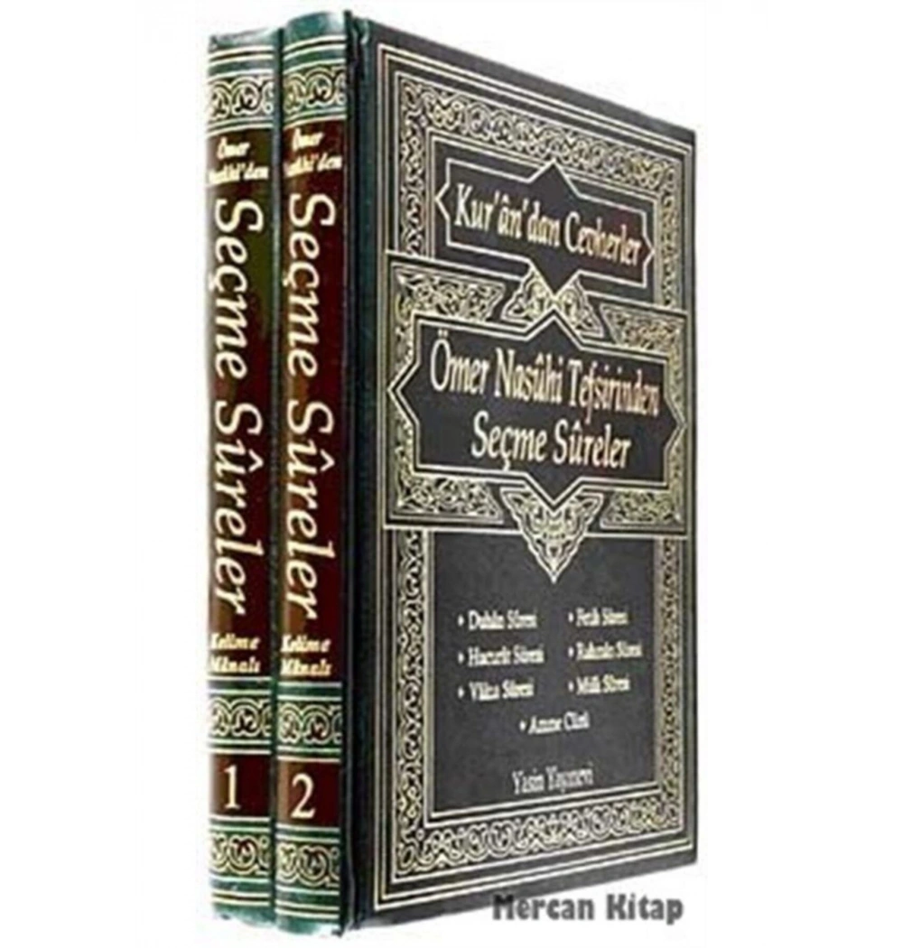 Kurandan Cevherler 2 Cilt Ömer Nasuhi Tefsirinden Seçme Süreler