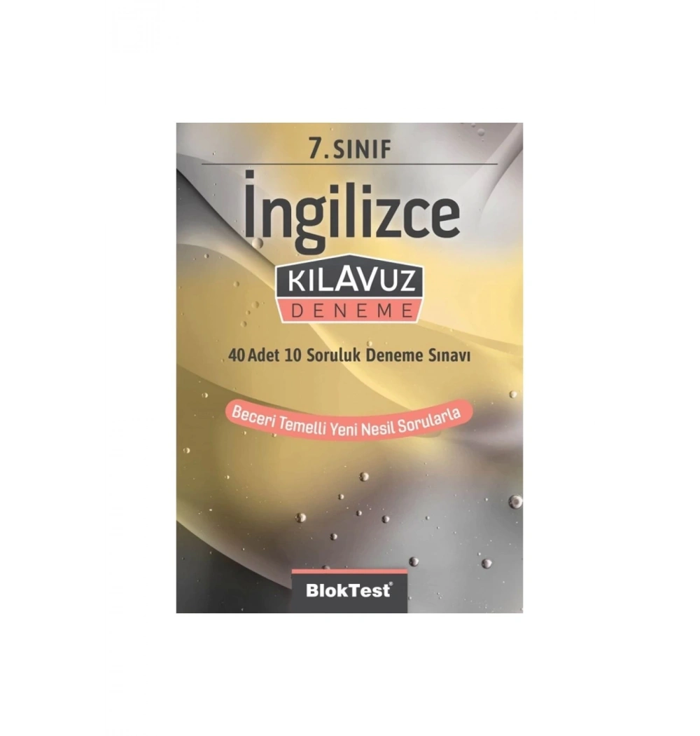 Bloktest 7.Sınıf İngilizce Kılavuz Deneme 40X10