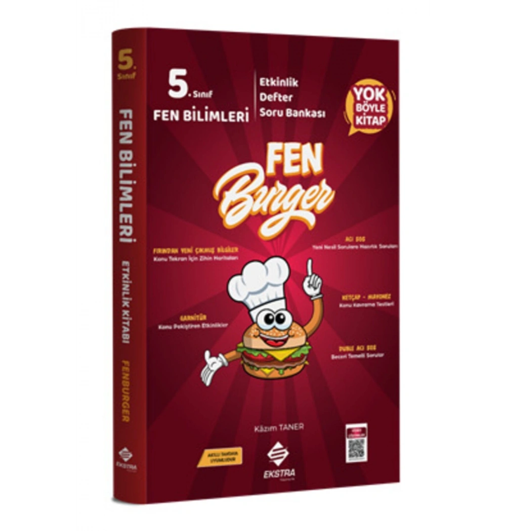Ekstra 5.Sınıf Fen Bilimleri Fenburger Etkinlik Defter Soru Bankası