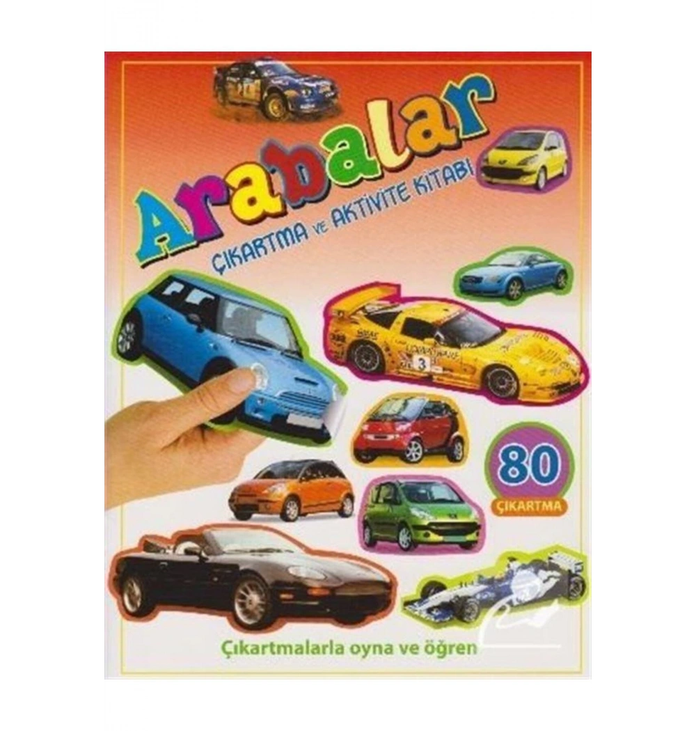 Arabalar Çikartma Ve Aktivite Kitabı
