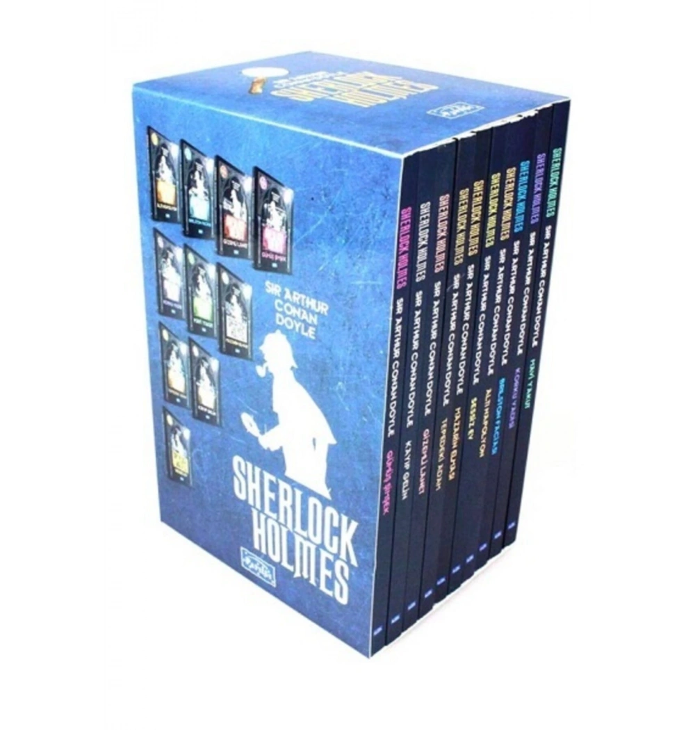 Sherlock Holmes 10 Kitap Kutulu Set Parıltı
