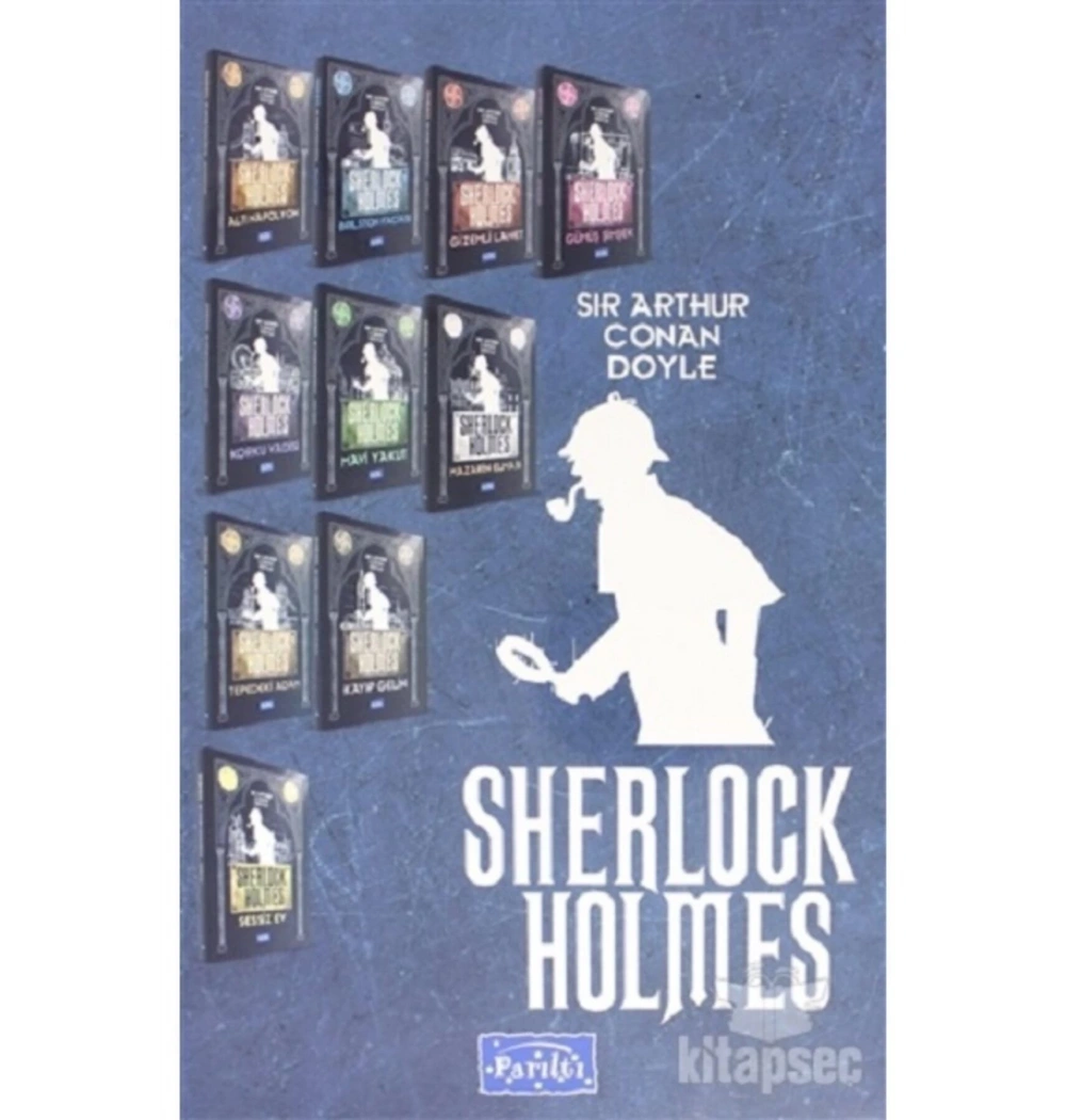 Sherlock Holmes 10 Kitap Kutulu Set Parıltı